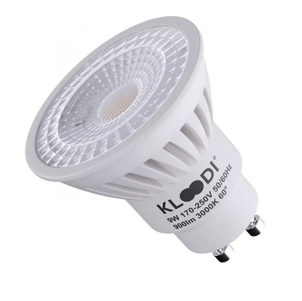 Лампа LED GU10 9W 3000К 900Lm Kloodi KDGU10-9WSMD 3K 60D - фото 9