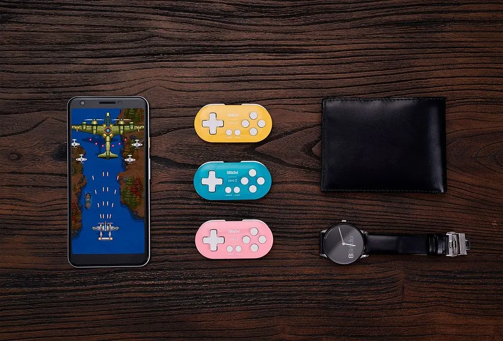 Геймпад 8BitDo Zero 2 Bluetooth Gamepad Yellow 80EH [86048] - фото 7