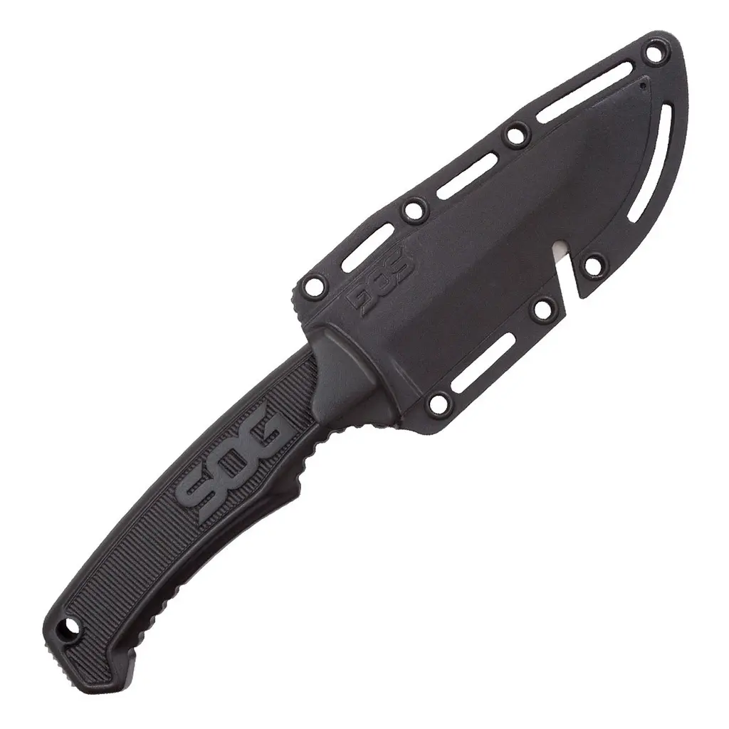 Нож SOG Field Knife Черный-Серый - фото 8