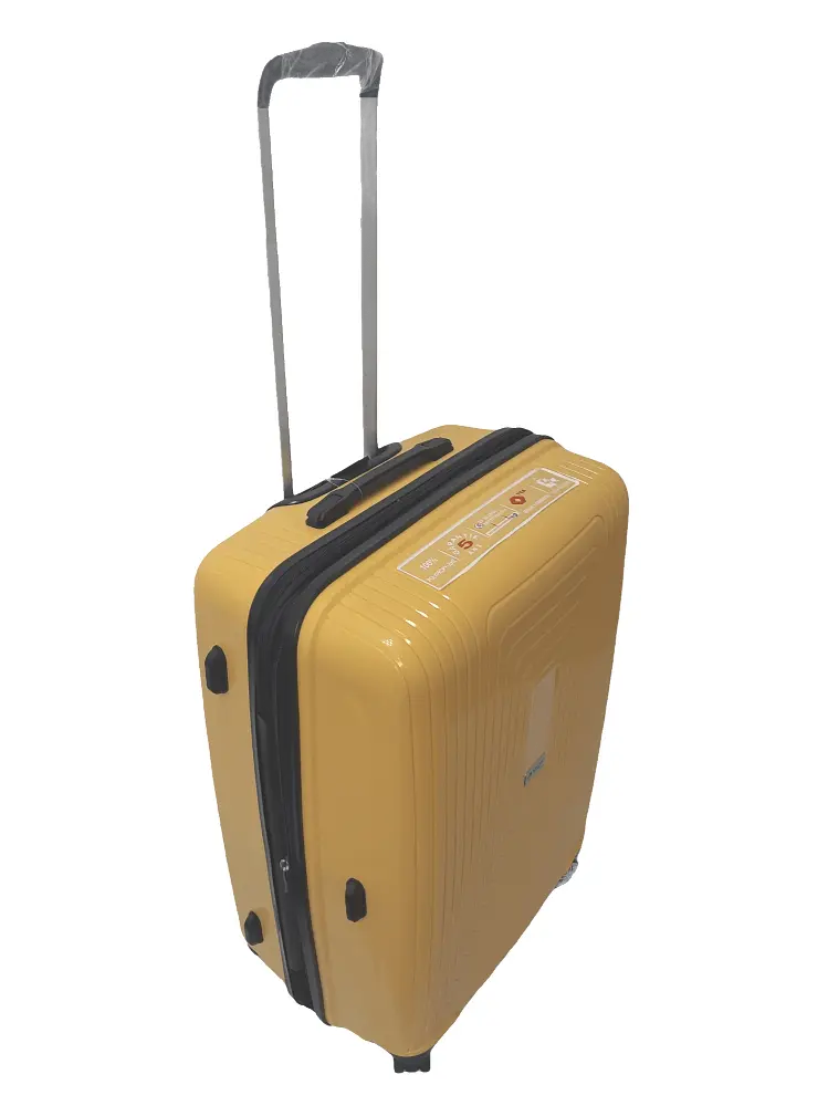 Валіза дорожня Середня (М) Поліпропілен Airtex 241 70л 65x46x26см Жовтий (Yellow) - фото 5