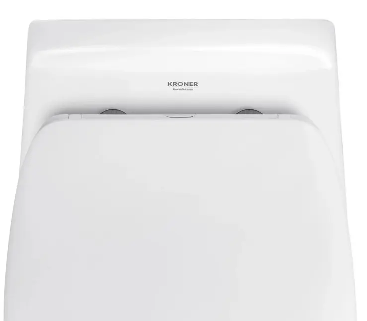 Унітаз підвісний безобідковий Kroner Oker WHI533536 RIMLESS з сидінням (KO533536WHIR) (CV033120) - фото 8