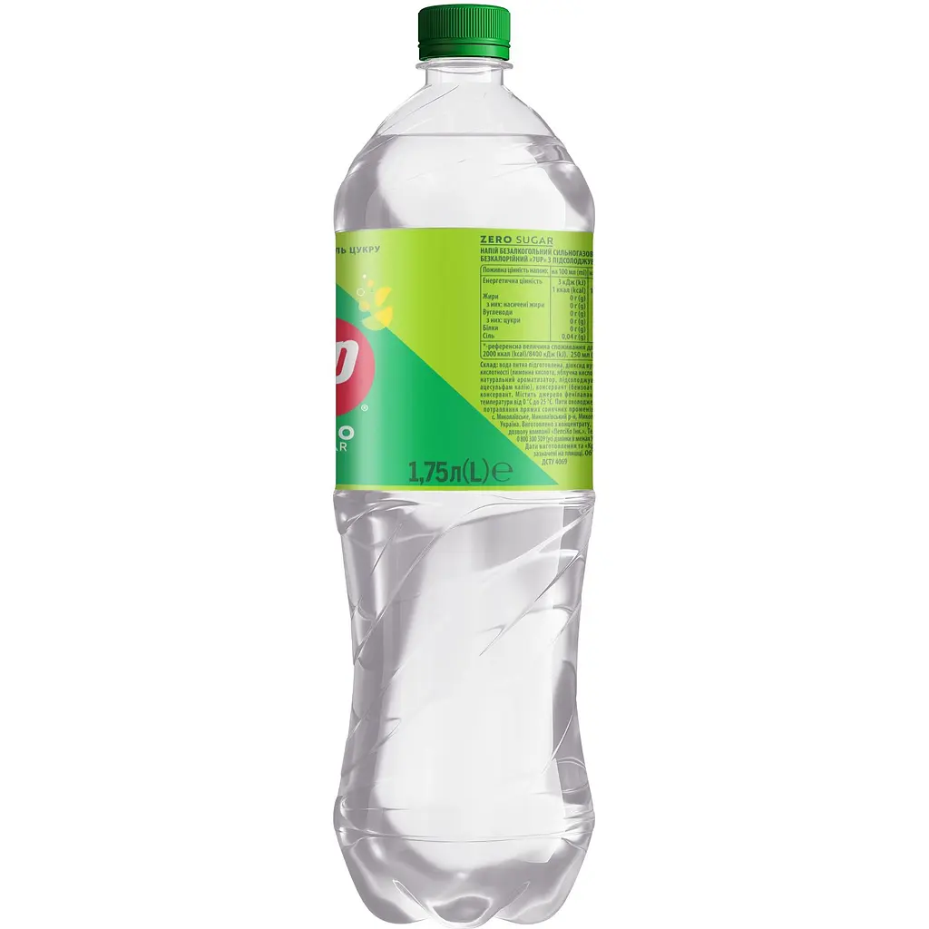 Напиток безалкогольный 7up Zero Sugar сильногазированный 1.75 л - фото 3