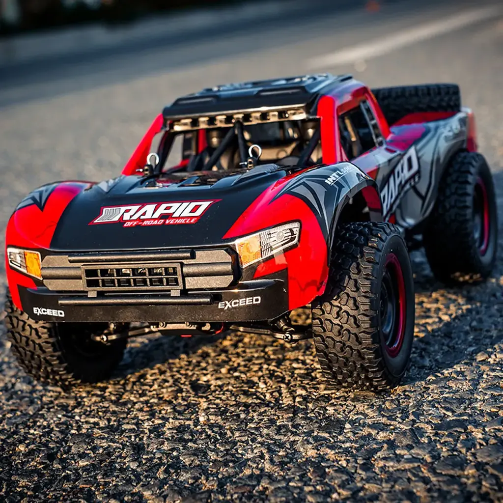 Машинка на радіокеруванні  JJRC Q130-A All-wheel Drive SUV Black/Red [119076] - фото 2