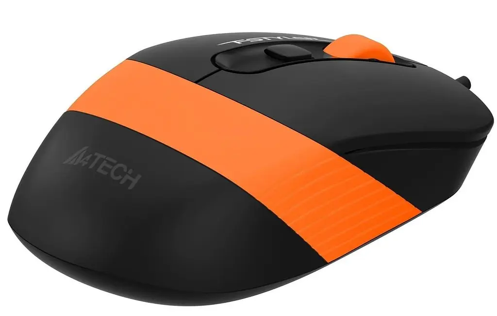 Миша A4Tech Fstyler FM10S USB Black/Orange (FM10S (Orange)) - фото 7