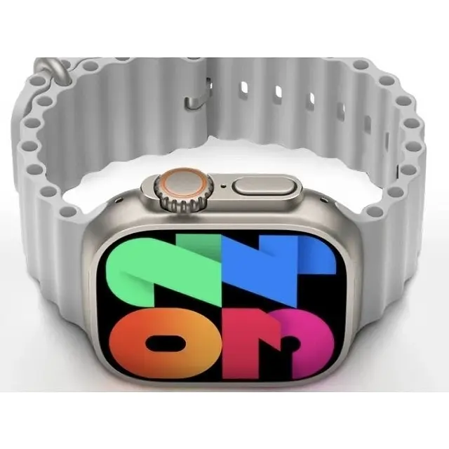 Умные часы Smart Watch Hello Watch 3 Full HD AMOLED 49 мм Белый - фото 4