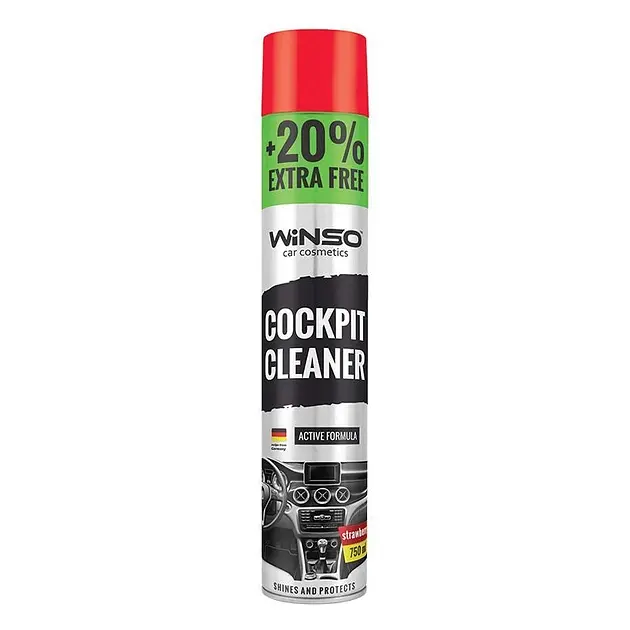 Поліроль для панелі приладів WINSO Cockpit Cleaner полуниця 750ml 870560