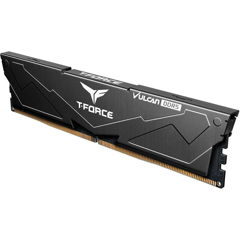 Модуль пам'яті DDR5 TEAM T-Force Vulcan 2x16GB 6000 MHz Black (FLBD532G6000HC30DC01) [157801] - фото 3