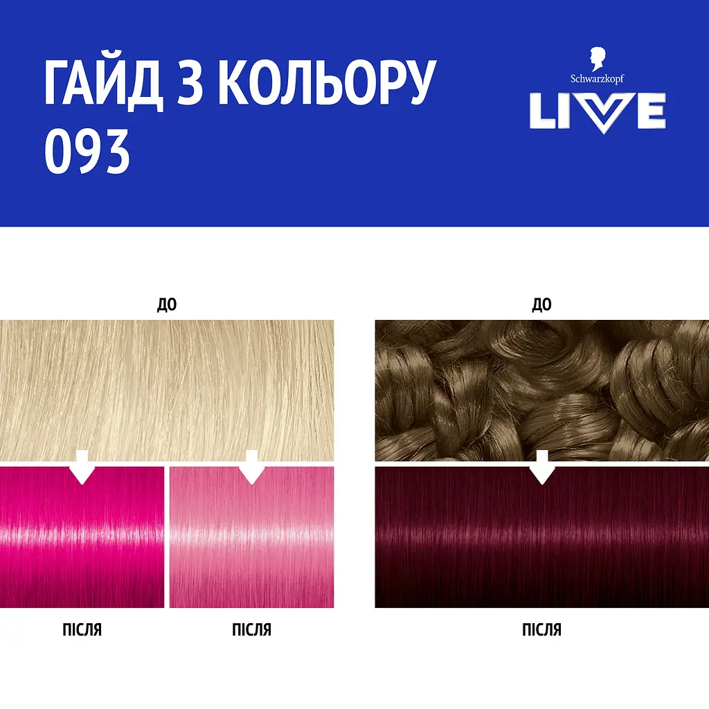 Фарба для волосся Schwarzkopf Live Ultra Brights 093 Shoking Pink - фото 5