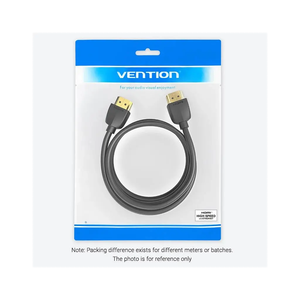Кабель мультимедійний HDMI M to HDMI M 1.0m 4K60Hz black Vention (AAIBF) - фото 9