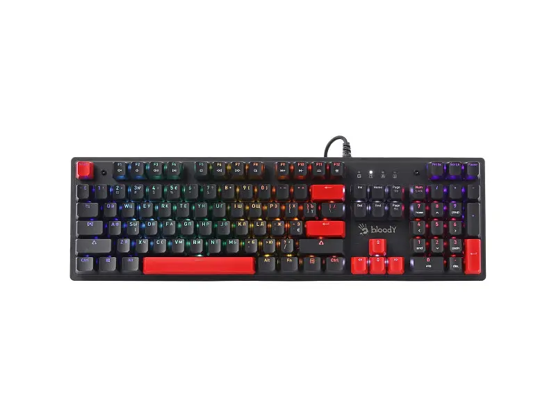 Клавіатура A4Tech Bloody S525N Fire Black (4711421002066) - фото 4