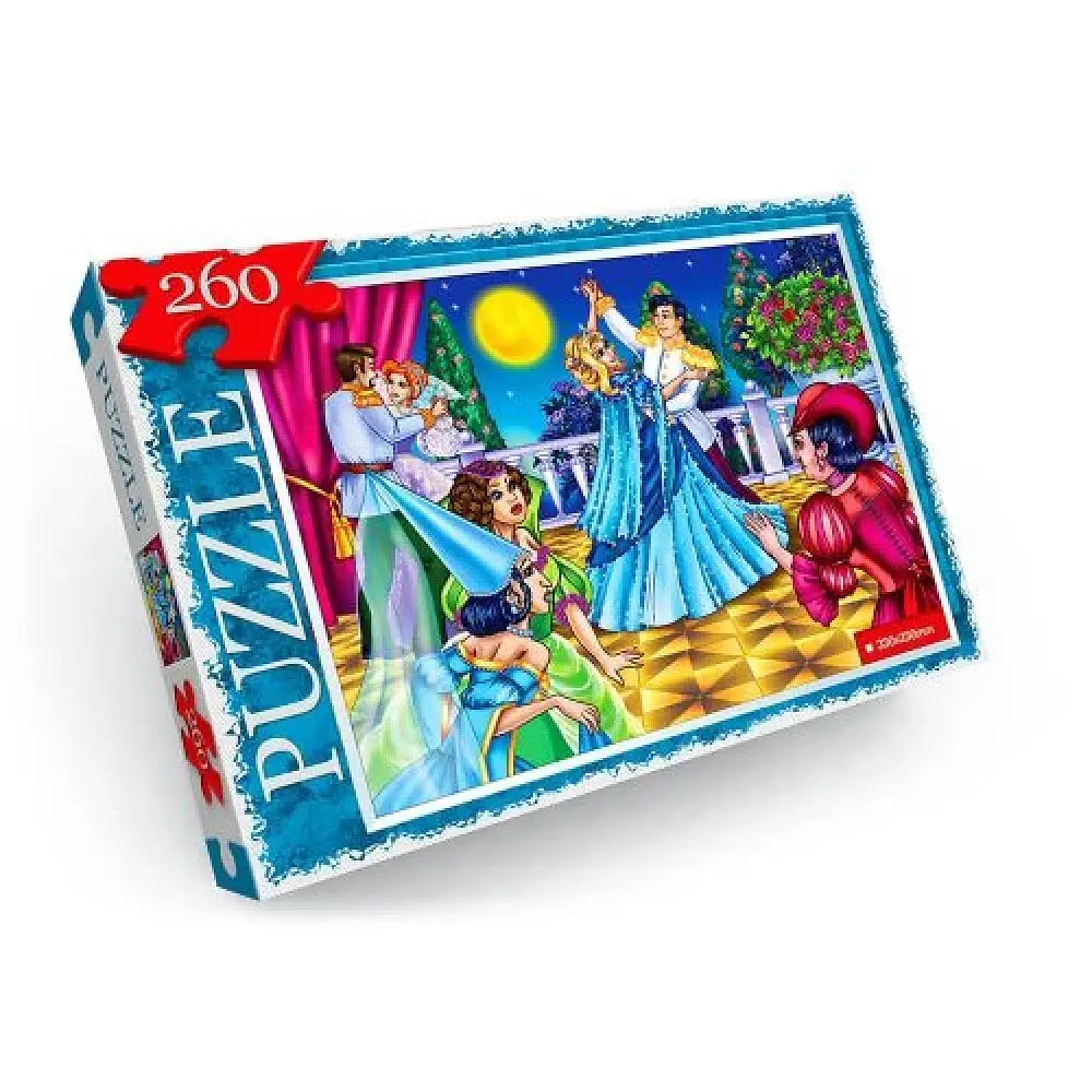 ПАЗЛИ "ПОПЕЛЮШКА НА БАЛУ", 260 ЕЛ DANKOTOYS (C260-12-01,02)