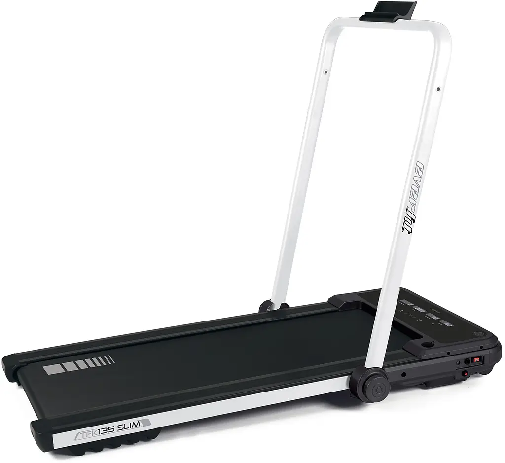 Бігова доріжка Everfit TFK 135 Slim Pearl White (TFK-135-SLIM-W) - фото 2
