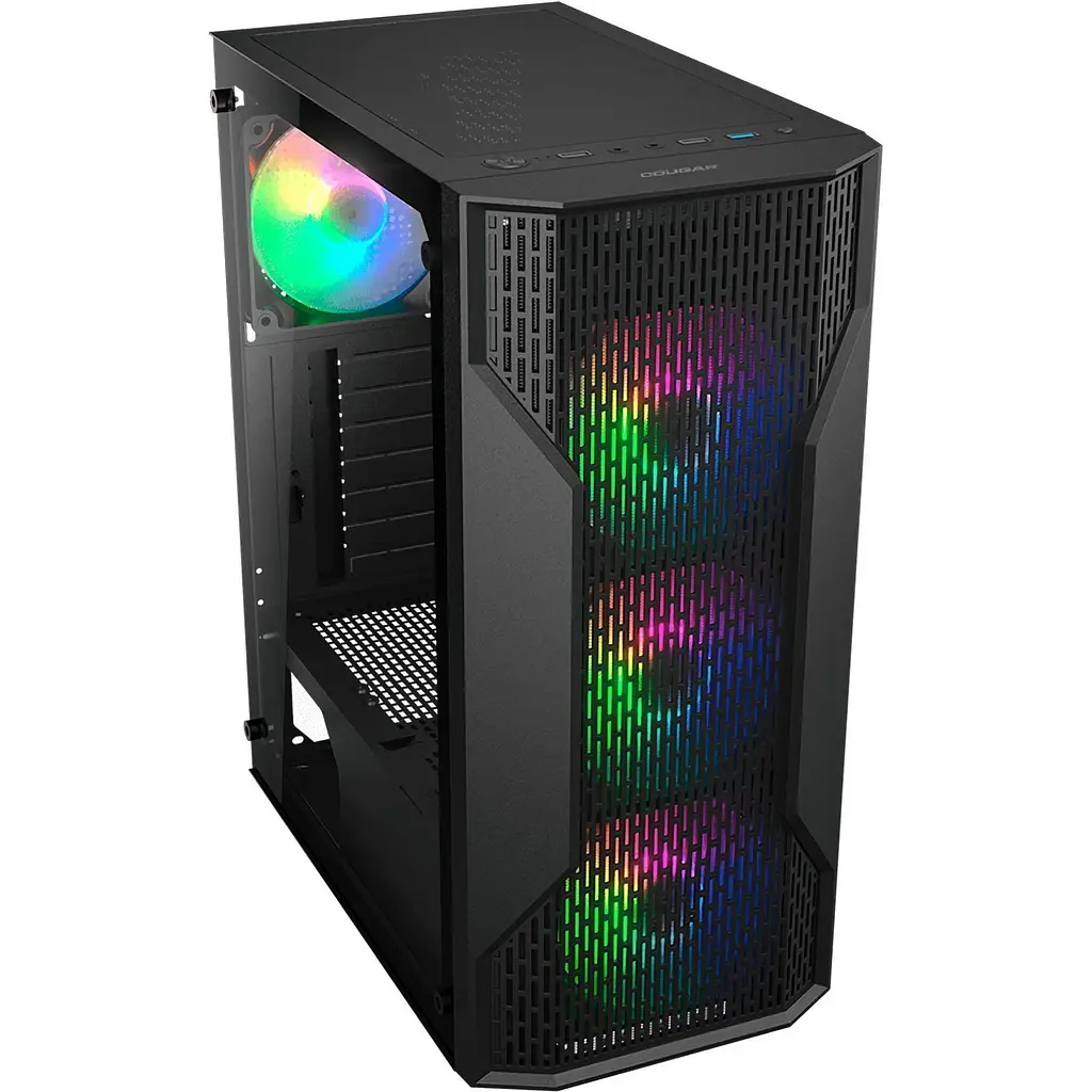 Корпус Cougar MX110 RGB Black (CGR-2BD2B-RGB) [146572] - фото 2