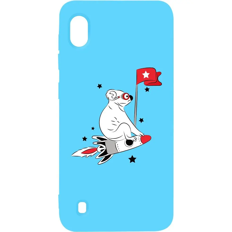 Чохол-накладка Toto Matt TPU 2 mm Print Case Samsung Galaxy A10 #46 Koala Sky Blue - фото 2
