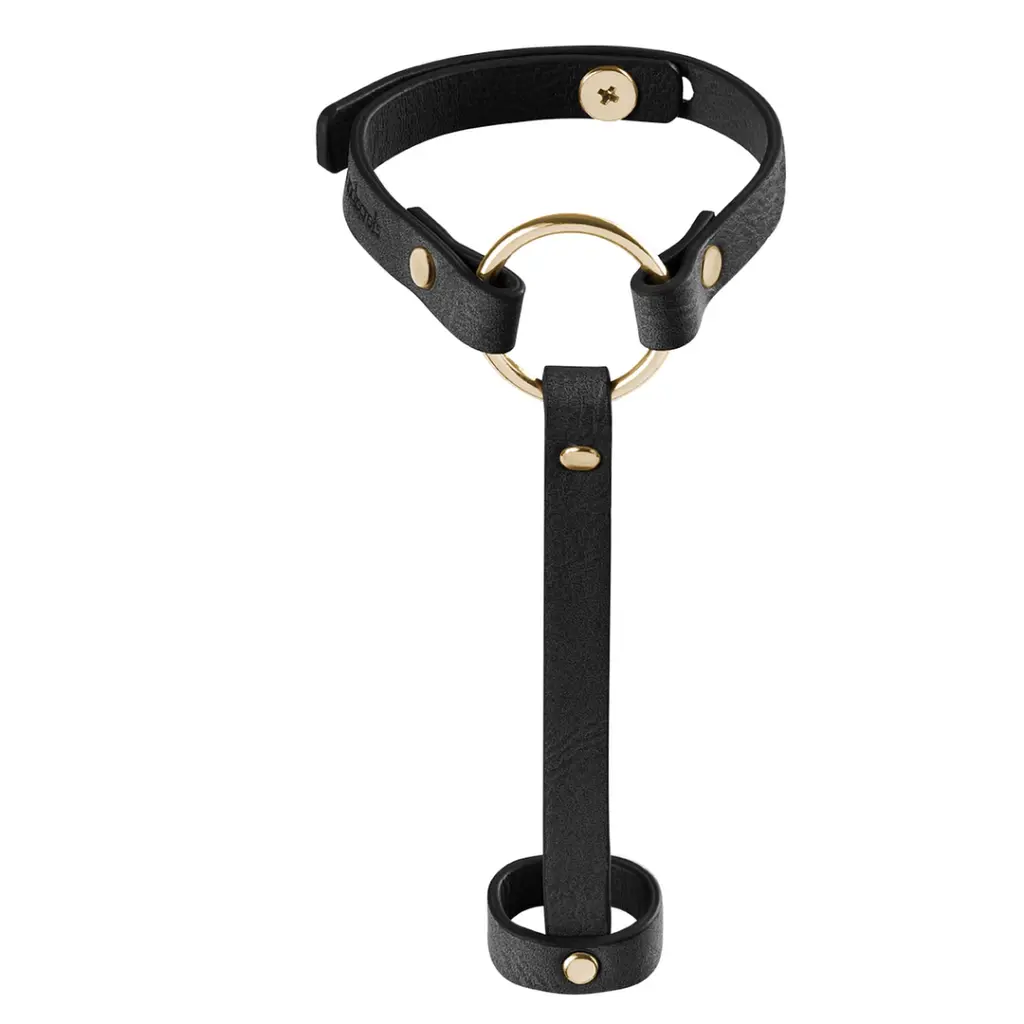 Прикраса на руку Bijoux Indiscrets Maze Simple Hand Piece Black (чорний) - фото 2