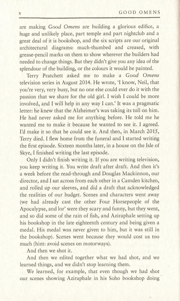 The Quite Nice and Fairly Accurate Good Omens Script Book - фото 5