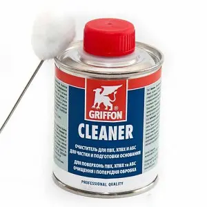 Очищувач GRIFFON для ПВХ, 0.250л CLEAN-0.250