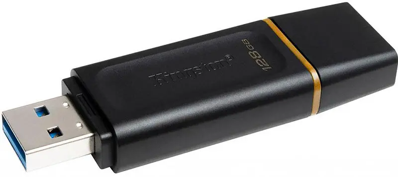 USB Flash Kingston DT Exodia USB 3.2 128GB Black/Yellow - фото 3