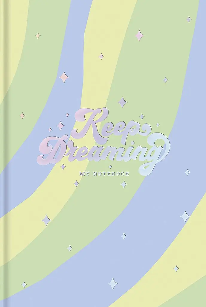 Зошит в інтегральній палітурці «Keep dreaming» у клітинку