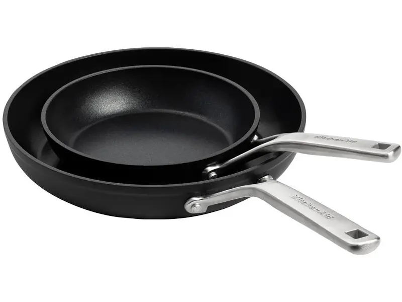 Набір сковорідок KitchenAid Forged Hardened 20/28см (CC005698-001) - фото 2