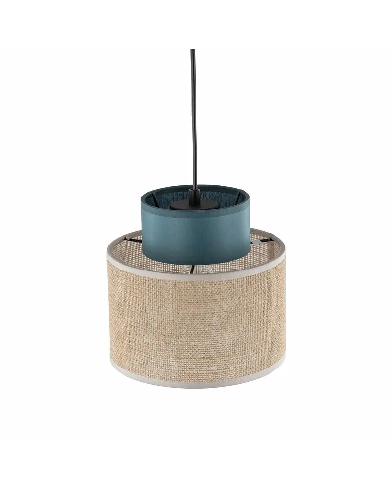 Подвесной светильник, люстра Tk Lighting 3257 Duo Juta E27 1x15W IP20 Бежевый - фото 3