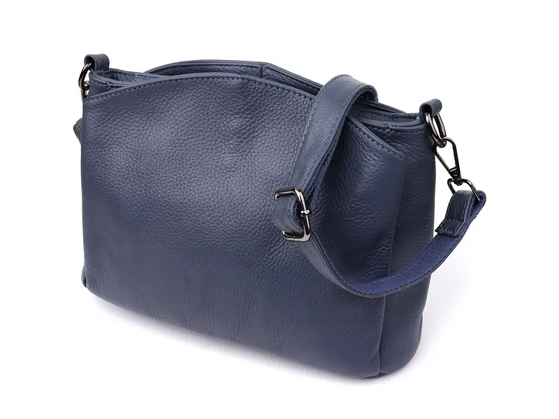 Сумка на плече з натуральної шкіри для жінок Vintage 22х18х11 см sum0027574 - фото 5