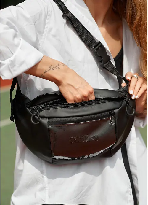 Жіноча сумка бананка Sambag 38х21 см sum0022809 - фото 9