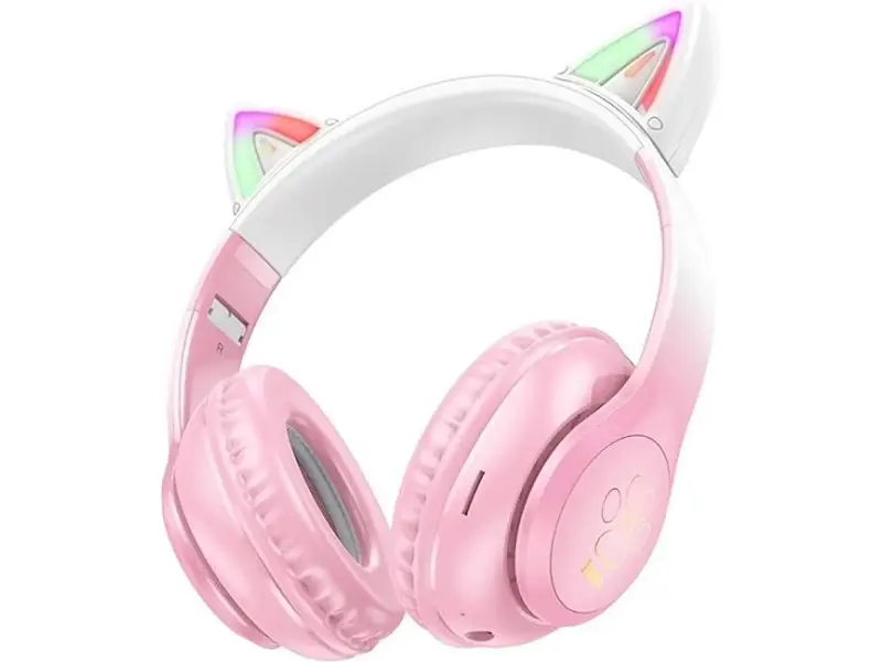 Навушники Hoco W42 Cat Cherry Blossom (6931474795847)