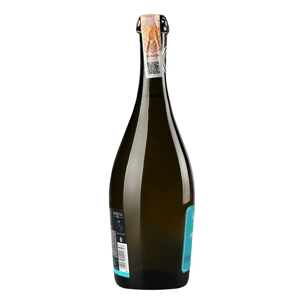 Вино ігристе Terra Serena 1881 Prosecco Frizzante DOC Treviso, сухе біле, 10,5%, 0,75 л (798192) - фото 3