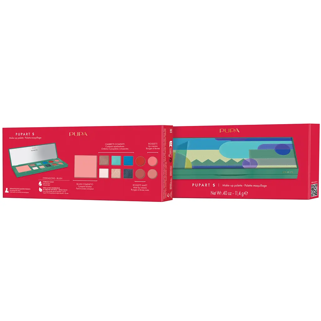 Набор для макияжа Pupa Beauty Kits Pupart S Зеленый 11.4 г (8011607396153) - фото 3