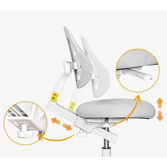 Дитяче крісло Evo-kids Mio Lite Grey (Y-208 G) - фото 5