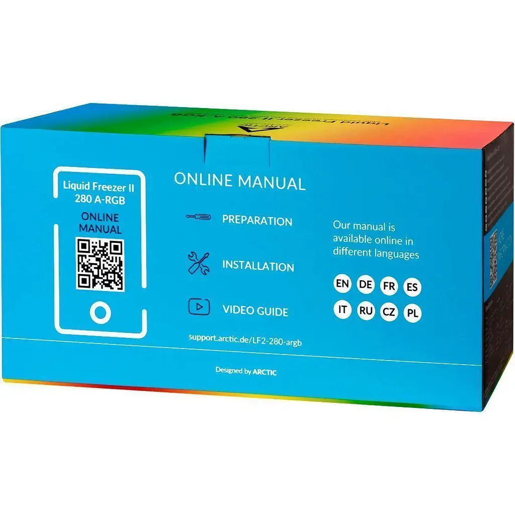 Система водяного охолодження Arctic Liquid Freezer II 280 A-RGB [ACFRE00106A] [143377] - фото 8