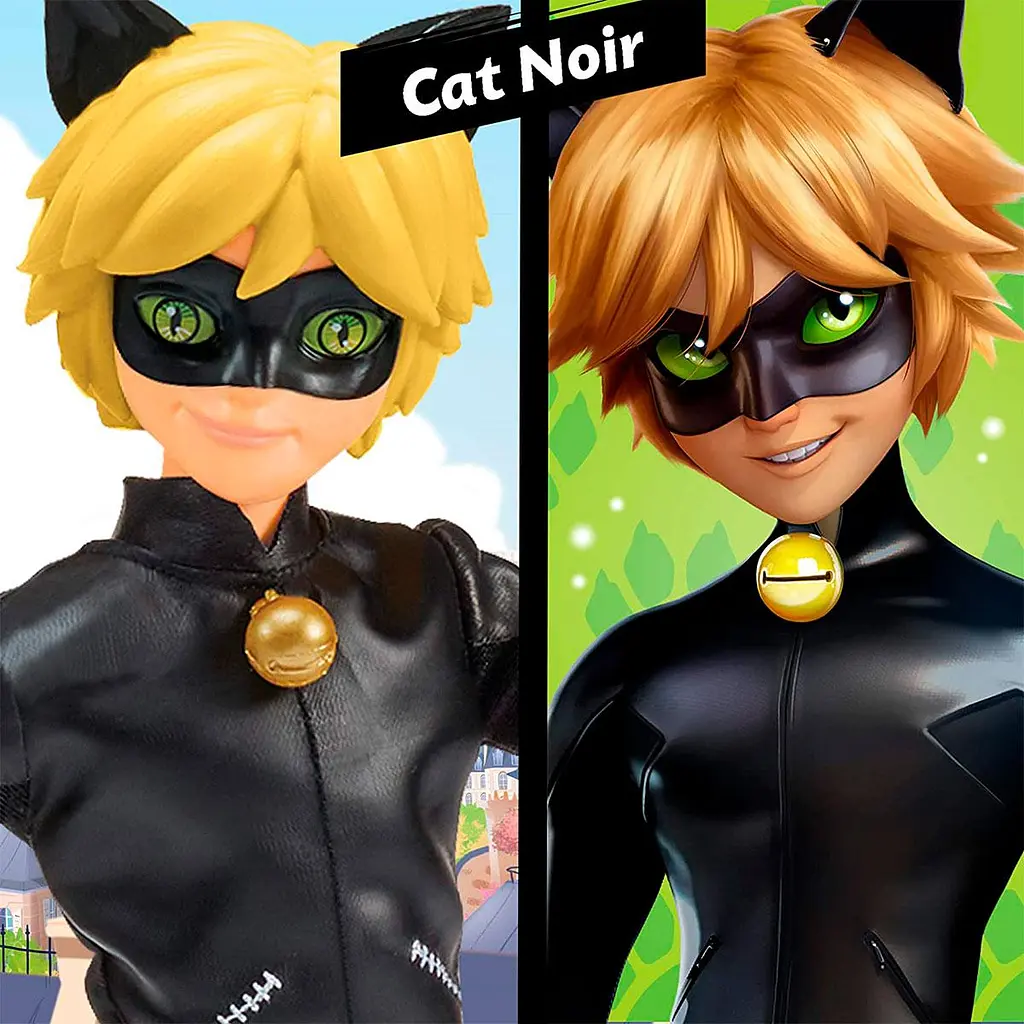 Лялька-хлопчик "ЛЕДІ БАГ І СУПЕР-КІТ" S2 - СУПЕР-КІТ (27 cm, з аксес.) Miraculous 50002 - фото 4