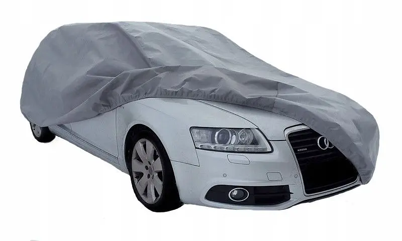 Тент автомобільний для седана Elegant PEVA/М 432x165x120 см/кишені під дзеркало/блискавка/ущільнений - фото 2