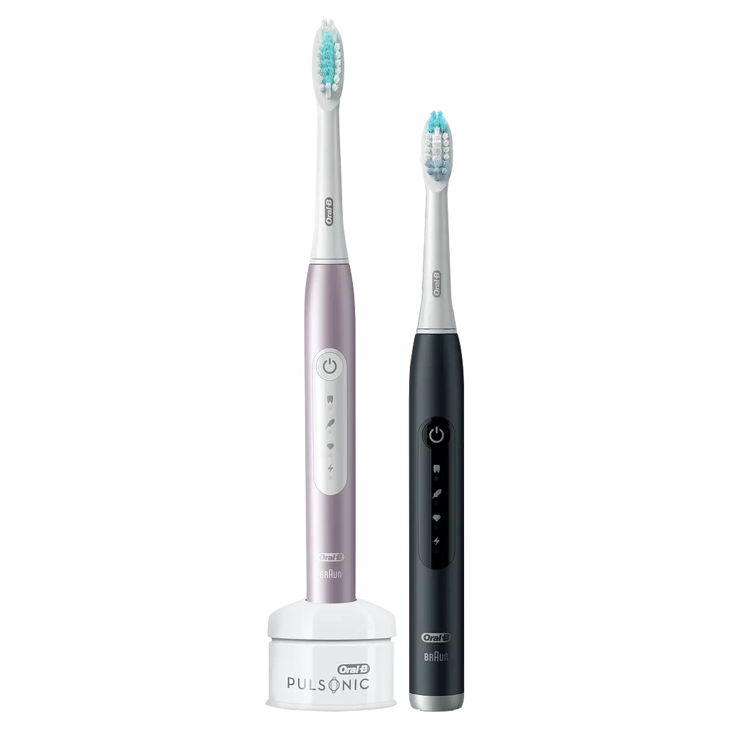 Електрична зубна щітка Oral-B Pulsonic Slim Luxe 4900 S411.526.3H типу 3717, 2 шт. - фото 2