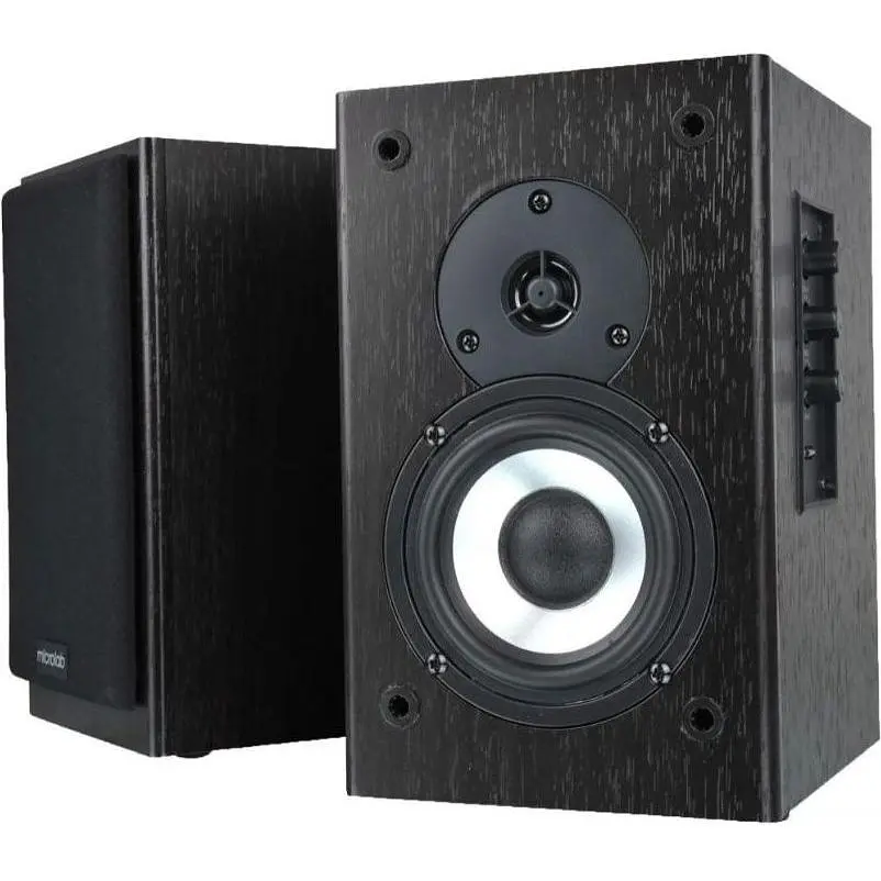 Колонки 2.0 Microlab B72, Black, 24 Вт (2x12 Вт), МДФ, 2xRCA, керування збоку