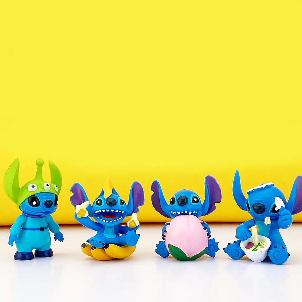 Ігрові фігурки Ліло та Стіч Lilo and Stitch 8 шт. - фото 4