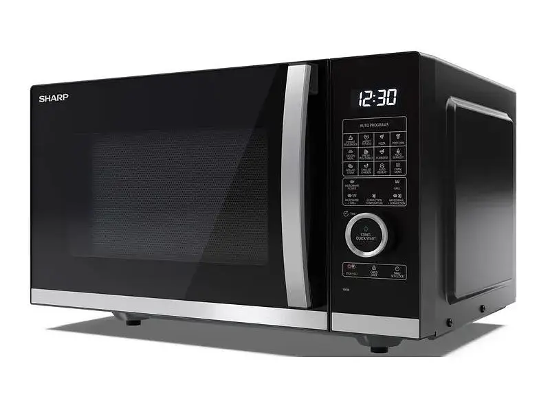 Мікрохвильова піч Sharp YC-QC254AE-B - фото 3
