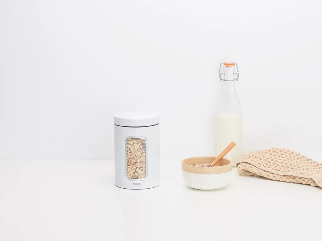 Ємність Brabantia Window Canister для зберігання сипучих продуктів, 1,4 л, сріблястий (306082) - фото 2