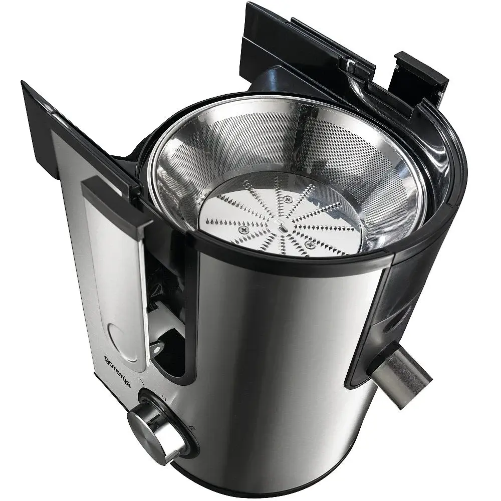 Соковитискач центробіжний Gorenje JC 900 E (GS-351) Stainless steel/Black UA - фото 2