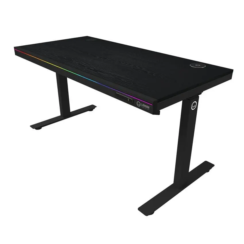 Геймерский стол Lorgar PRO 80W Wood Black (LRG-DP80W) - фото 3