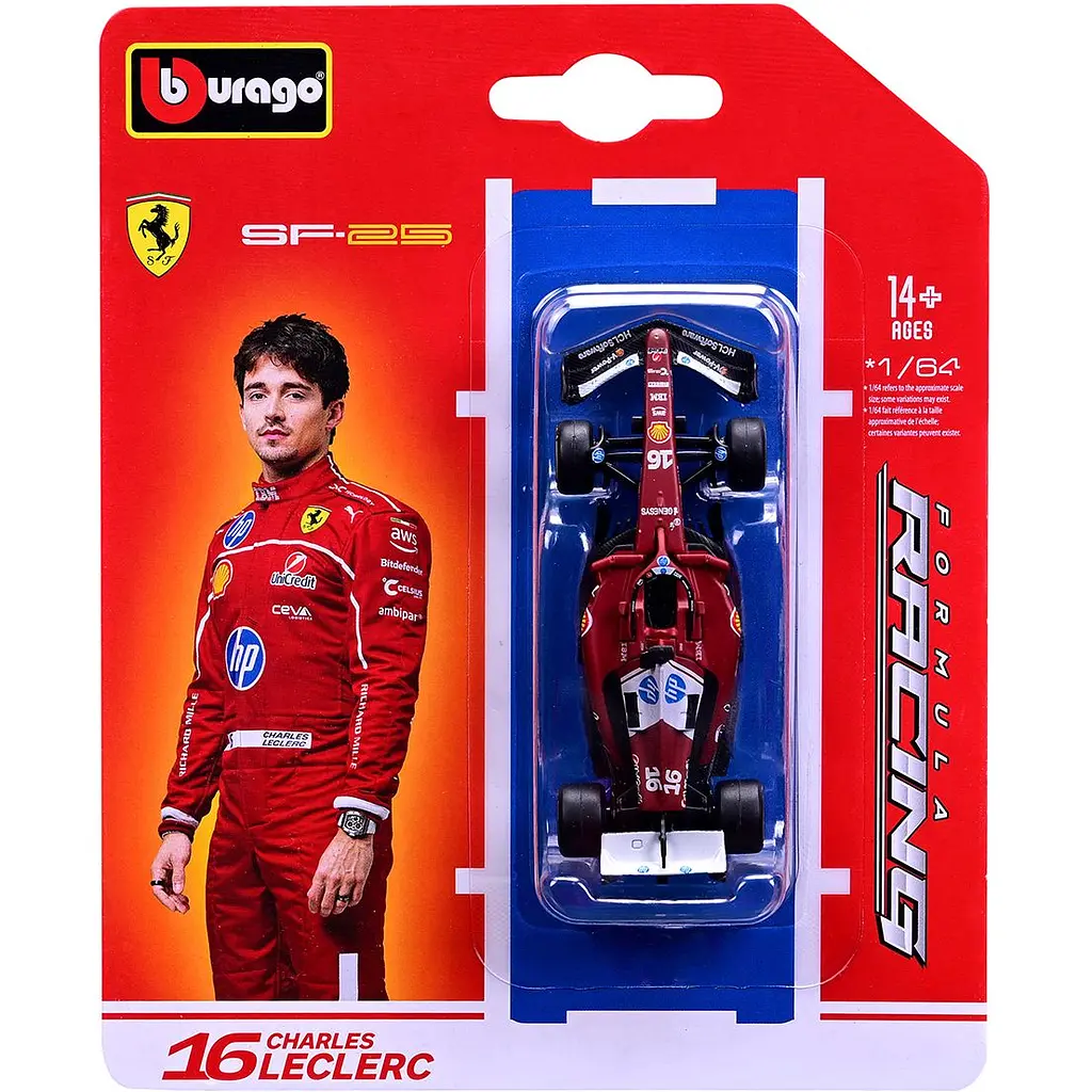 Автомодель Ferrari SF-25 (2025) (1:64) - фото 2