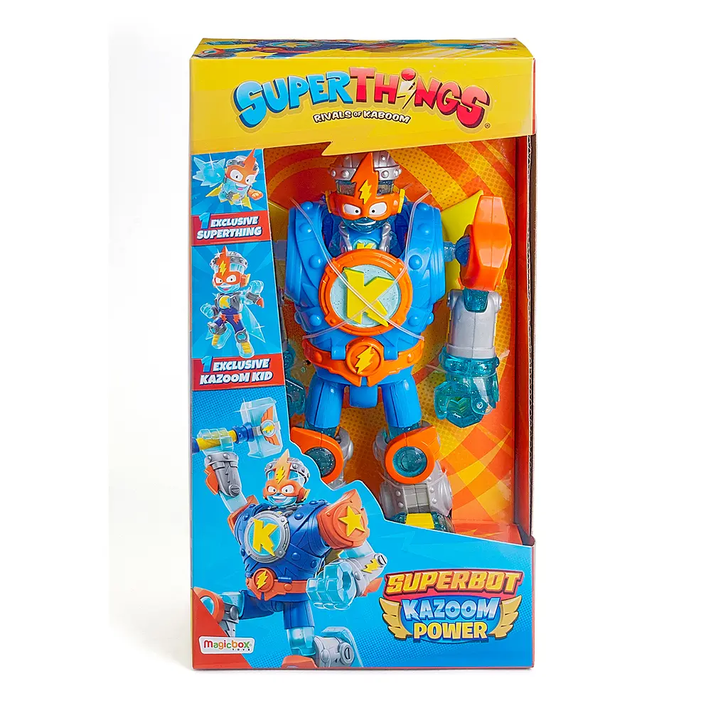 Ігровий набір Superthings S Superbot Kazoom Power (PSTSP516FR00) - фото 6