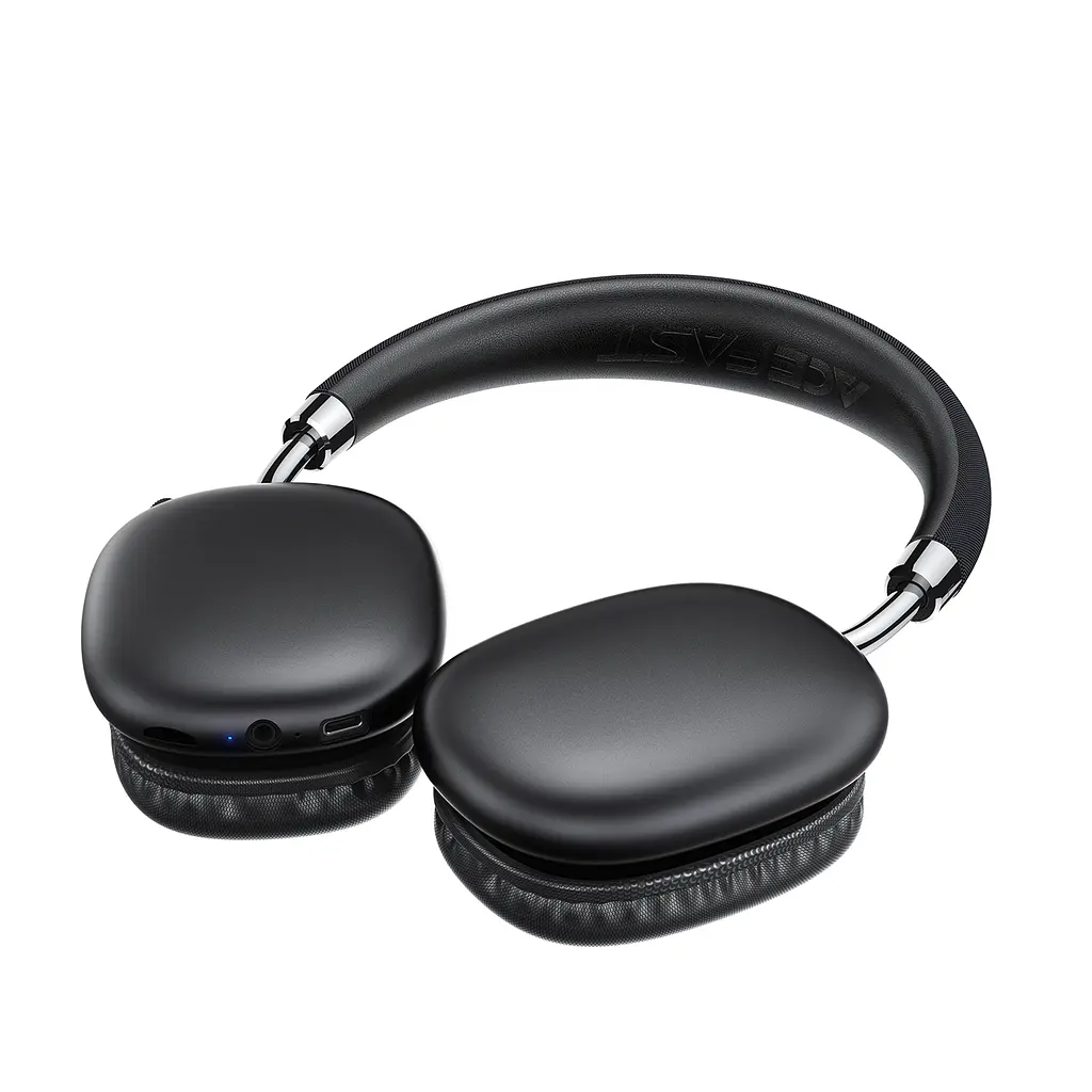 Бездротові накладні навушники Acefast H13 Wireless Headset Black (6974316285878) - фото 6