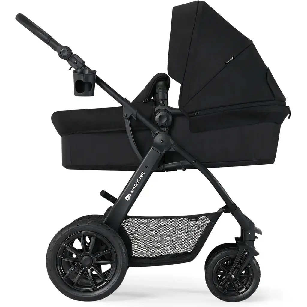 Универсальная коляска 3 в 1 Kinderkraft Xmoov CT черная (00-00305222) - фото 7