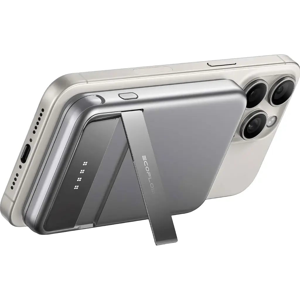 Внешний аккумулятор EcoFlow RAPID Magnetic 5000mAh 30W Silver [EF-RAPID5000-B-EU] [116823] - фото 5