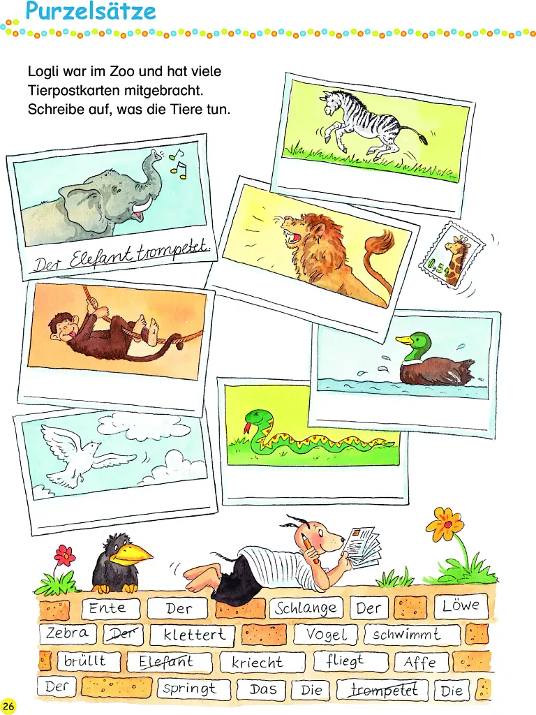 Spielerisch Deutsch lernen. Grundwortschatz-Ratsel fur das 2. Schuljahr - фото 2