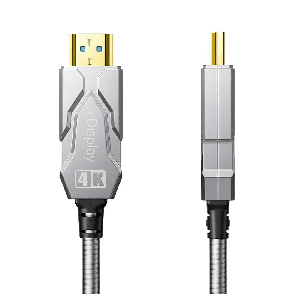Кабель оптичний армований HDMI 2.0 100m Dtech DT-HF2100K (74-00156) - фото 4