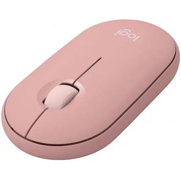Мишка бездротова Logitech Pebble mouse 2 M350s Rose (910-007014) - фото 2