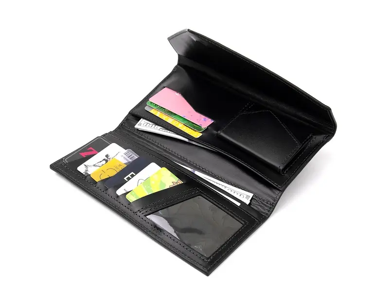 Шкіряний клатч GRANDE PELLE 21х10х2 см acs0018176 - фото 4